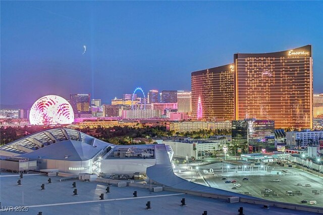 2877 Paradise Rd Unit 2105, Las Vegas, NV 89109 - city view with a view of city lights
