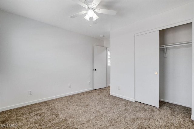5521 Jackpot Winner Ln Unit 101, Las Vegas, NV 89122 - unfurnished bedroom with carpet floors, a closet, and ceiling fan