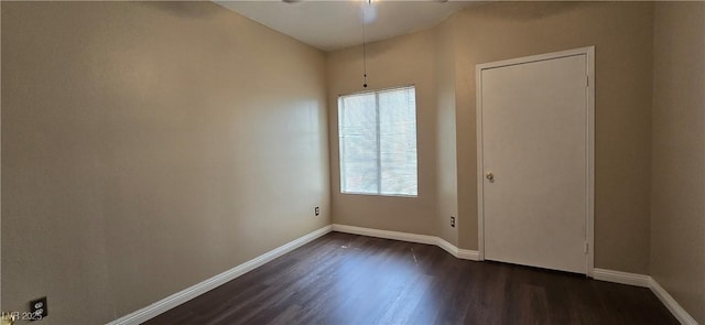 9000 Las Vegas Blvd Unit 1015, Las Vegas, NV 89123 - unfurnished room with dark wood-style floors and baseboards