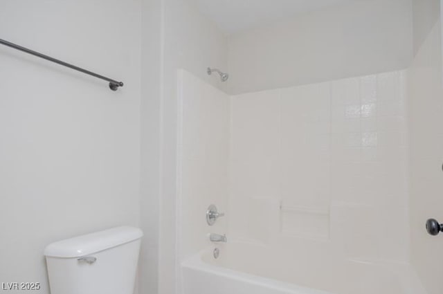 5045 Bayberry Crest St, North Las Vegas, NV 89031 - bathroom featuring toilet and shower / washtub combination