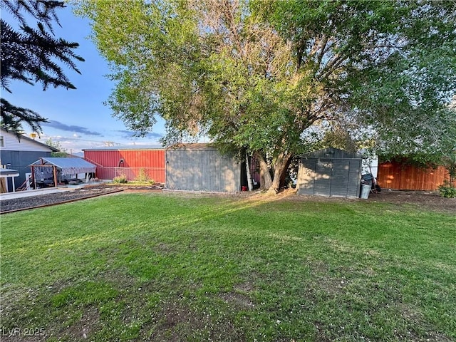 1829 Campton St, Ely, NV 89301 - view of yard featuring an outdoor structure and a pole building