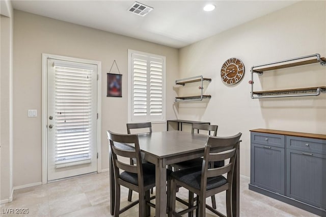7407 Bakewell Ave, Las Vegas, NV 89179 - dining area featuring baseboards and recessed lighting