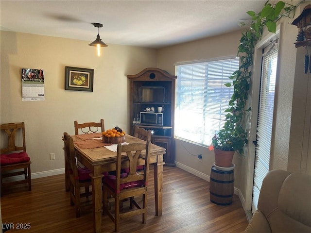 2750 S Durango Dr Unit 2141, Las Vegas, NV 89117 - dining room featuring wood finished floors