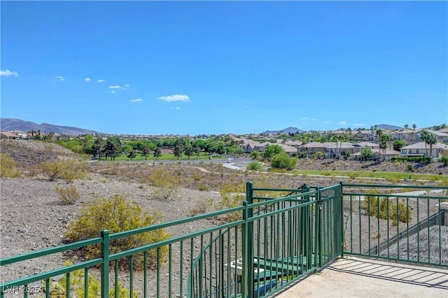 3079 Evening Mist Ave, Henderson, NV 89052 - balcony featuring a residential view and a mountain view