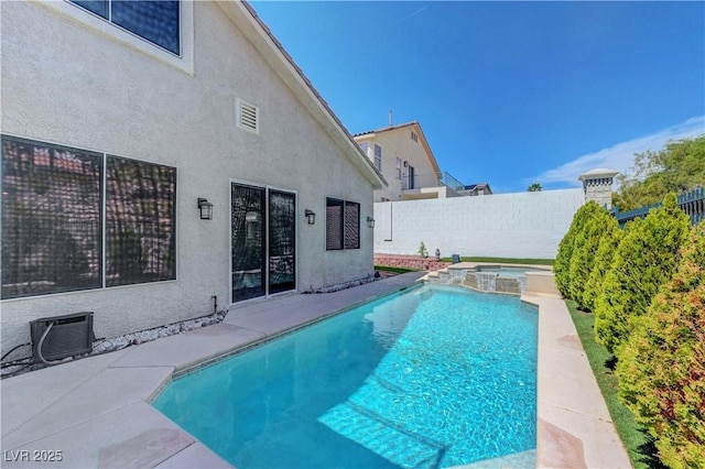 3079 Evening Mist Ave, Henderson, NV 89052 - view of pool featuring a pool with connected hot tub