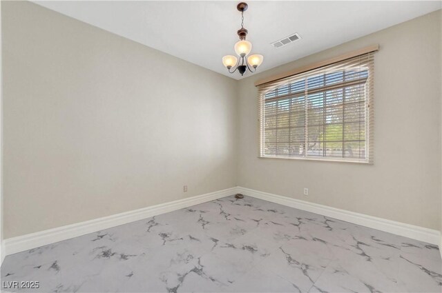 3079 Evening Mist Ave, Henderson, NV 89052 - empty room featuring marble finish flooring and baseboards