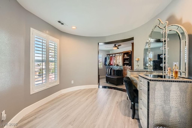 6103 Sundown Crest St, Las Vegas, NV 89113 - dining area featuring light wood-type flooring and recessed lighting