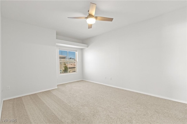 3608 Quetonia St Unit 204, Las Vegas, NV 89108 - carpeted spare room with ceiling fan and baseboards