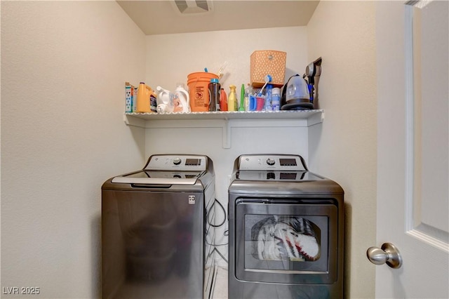 4240 Spring Storm Ave, North Las Vegas, NV 89081 - washroom with separate washer and dryer
