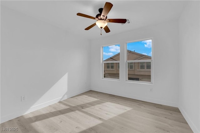 9315 Indian Corn Ct Unit 101, Las Vegas, NV 89178 - empty room featuring wood finished floors and ceiling fan