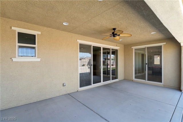 9240 Northfield Park Ct, Las Vegas, NV 89148 - view of patio featuring a ceiling fan