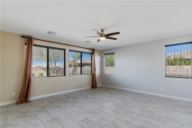 9240 Northfield Park Ct, Las Vegas, NV 89148 - unfurnished room featuring a ceiling fan and light tile patterned floors