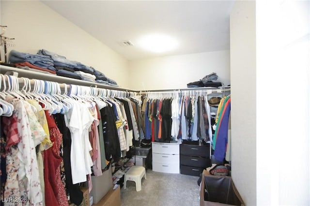7037 Tilligerry St, North Las Vegas, NV 89084 - spacious closet featuring carpet flooring
