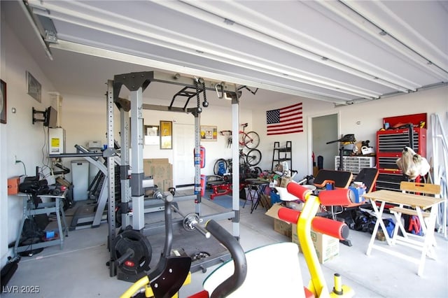 7037 Tilligerry St, North Las Vegas, NV 89084 - view of garage