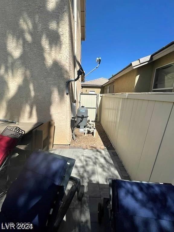 9801 Bradford Summit St, Las Vegas, NV 89183 - view of patio / terrace