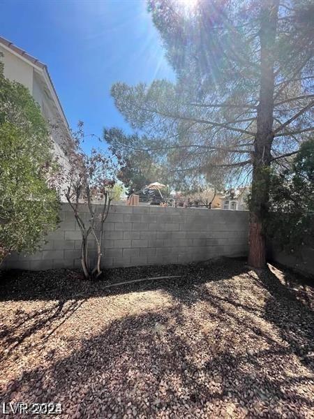 9617 Pine River Ln, Las Vegas, NV 89123 - view of fenced backyard