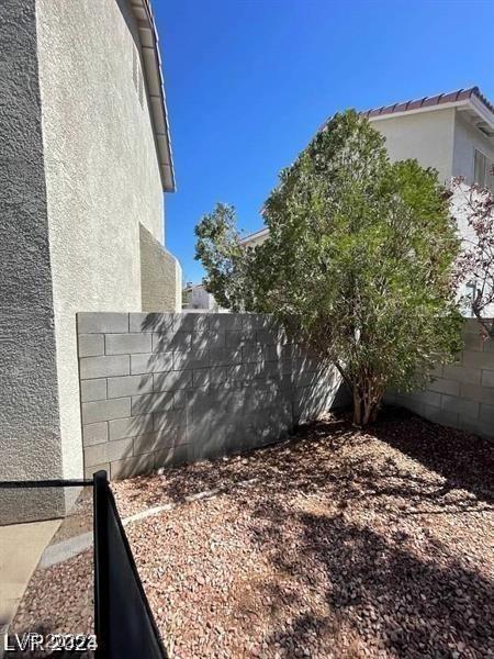 9617 Pine River Ln, Las Vegas, NV 89123 - view of fenced backyard