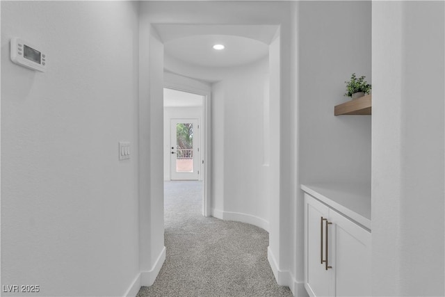 1551 Boundary Peak Way, Las Vegas, NV 89135 - hall with carpet floors and baseboards