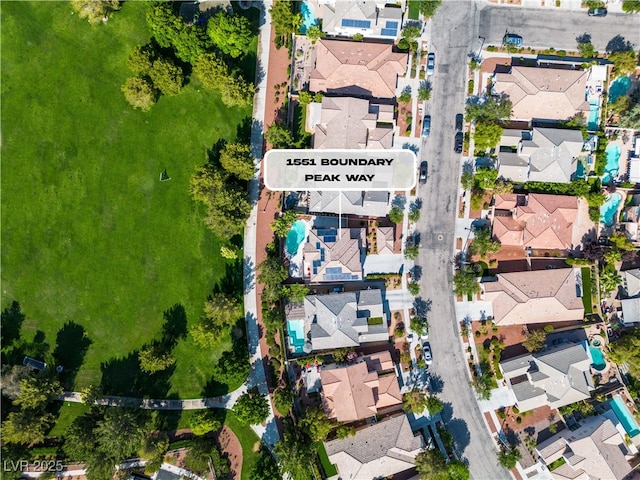 1551 Boundary Peak Way, Las Vegas, NV 89135 - aerial view of residential area