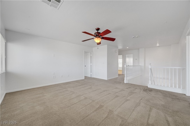 2261 Dalton Ridge Ct, North Las Vegas, NV 89031 - carpeted empty room with ceiling fan and baseboards