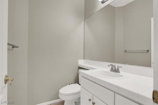 8612 Chiquita Dr, Las Vegas, NV 89128 - half bath with vanity and toilet