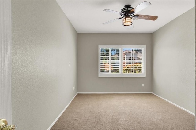 8612 Chiquita Dr, Las Vegas, NV 89128 - carpeted spare room with ceiling fan and baseboards