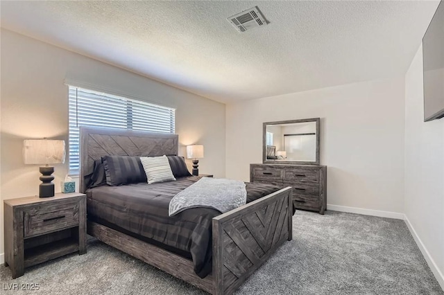3047 Van Buskirk Cir, Las Vegas, NV 89121 - bedroom with a textured ceiling and light colored carpet
