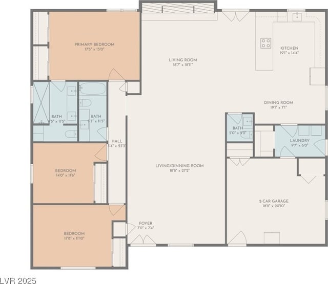 3047 Van Buskirk Cir, Las Vegas, NV 89121 - view of home floor plan