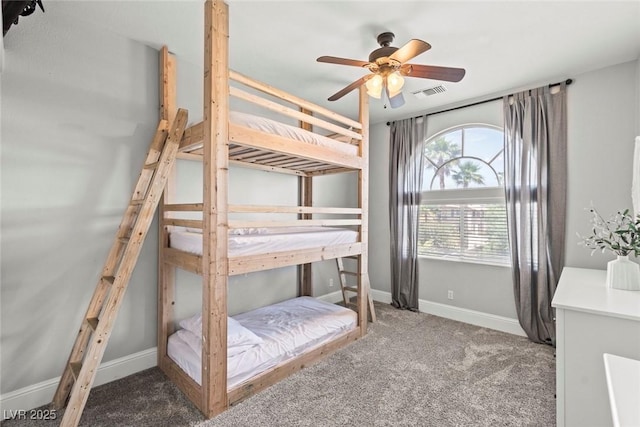 8820 Fall Green Ave, Las Vegas, NV 89129 - bedroom with carpet flooring and ceiling fan