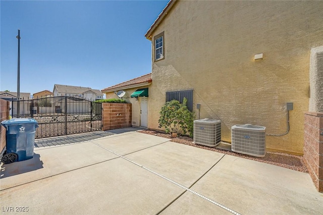 3624 Snowy Pines St, Las Vegas, NV 89147 - view of patio / terrace with a gate