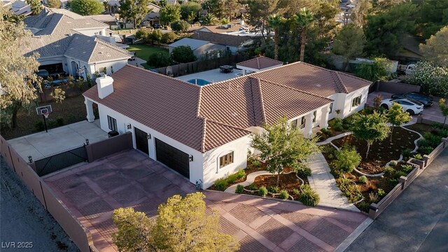 7745 Radcliff St, Las Vegas, NV 89123 - aerial view of residential area