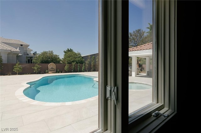 7745 Radcliff St, Las Vegas, NV 89123 - view of pool
