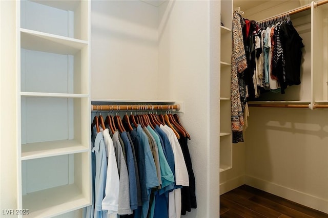 7745 Radcliff St, Las Vegas, NV 89123 - walk in closet featuring wood finished floors