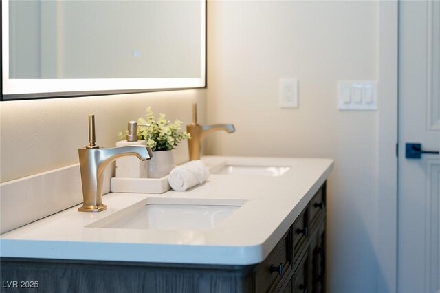 7745 Radcliff St, Las Vegas, NV 89123 - bathroom with double vanity