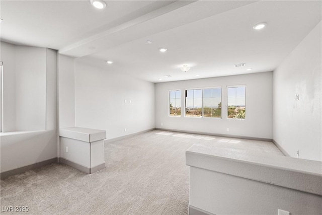 8753 Mann St, Las Vegas, NV 89139 - unfurnished room with light colored carpet and recessed lighting