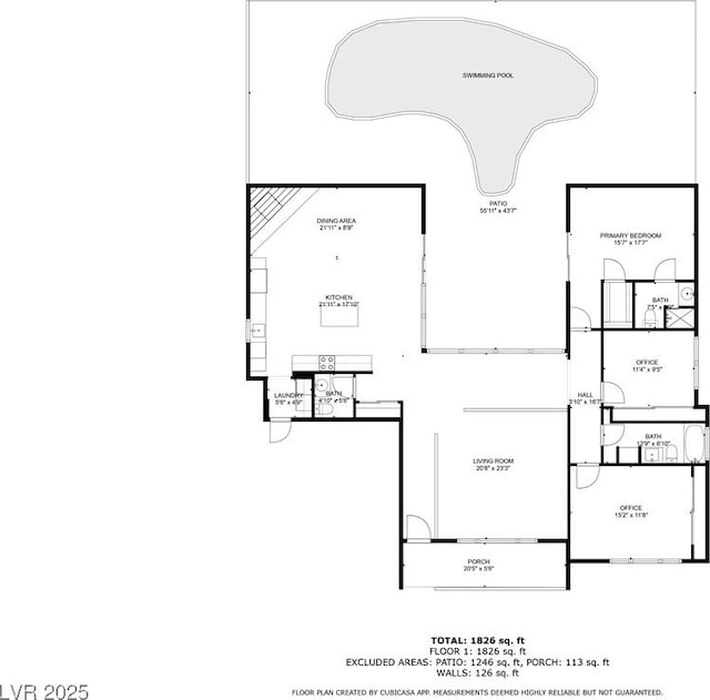 3030 Liberty Cir, Las Vegas, NV 89121 - view of property floor plan