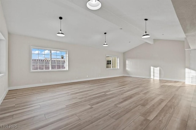 1628 Izabella Ave, Las Vegas, NV 89169 - unfurnished living room with light wood-style floors