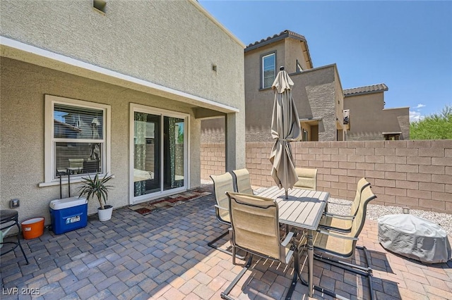 4364 Contour Bend Ave, North Las Vegas, NV 89084 - view of patio / terrace featuring outdoor dining area