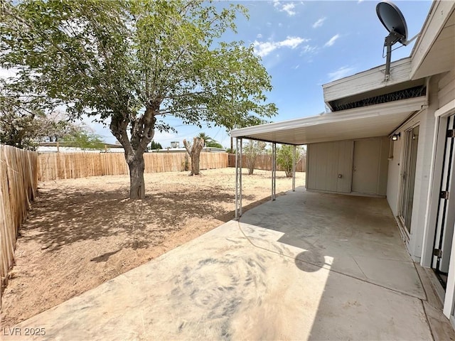 4924 Carmen Blvd, Las Vegas, NV 89108 - fenced backyard featuring a patio