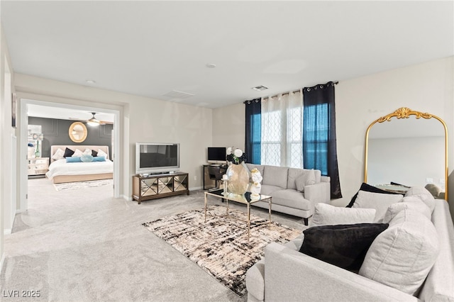 7502 Lush Oasis Ave, Las Vegas, NV 89113 - view of carpeted living area