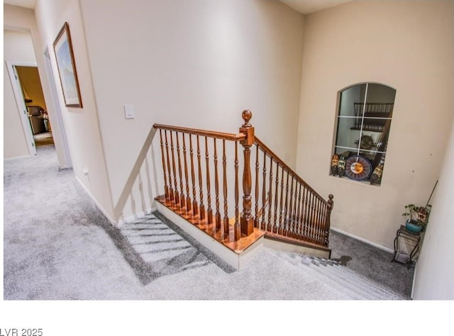 1557 Blue Sierra Ct, Henderson, NV 89074 - staircase with carpet floors