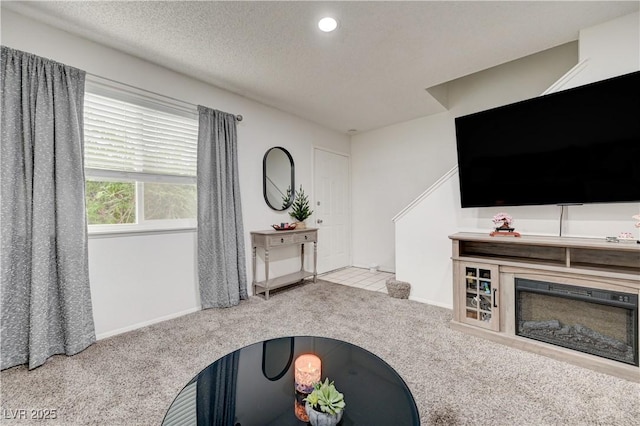 7066 Burcot Ave Unit 59, Las Vegas, NV 89156 - carpeted living area with recessed lighting and baseboards