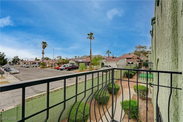 7066 Burcot Ave Unit 59, Las Vegas, NV 89156 - balcony featuring a residential view