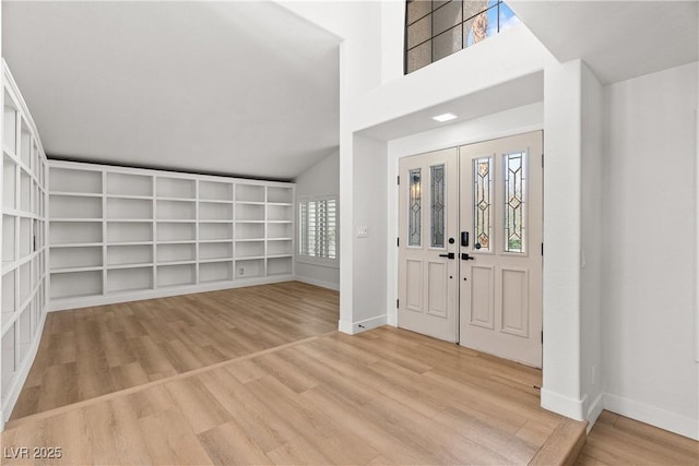 1990 Freeman Ct, Henderson, NV 89014 - entrance foyer with light wood-type flooring and baseboards