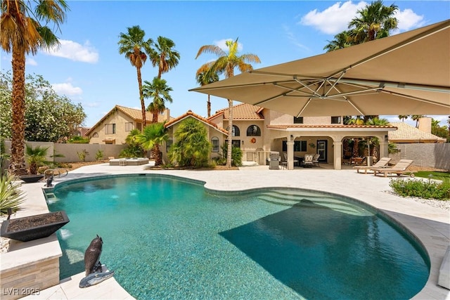 1990 Freeman Ct, Henderson, NV 89014 - view of swimming pool featuring a patio area