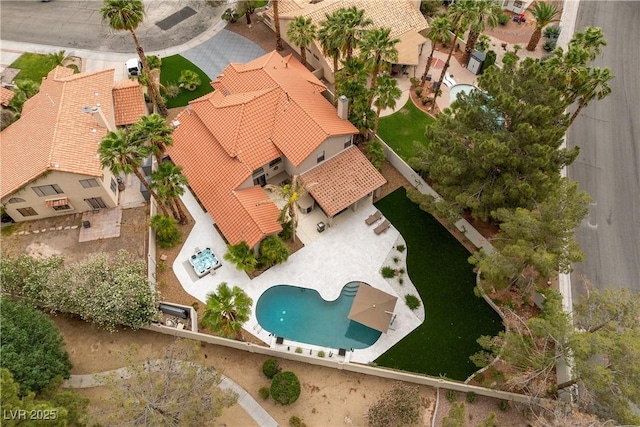 1990 Freeman Ct, Henderson, NV 89014 - bird's eye view of a pool area