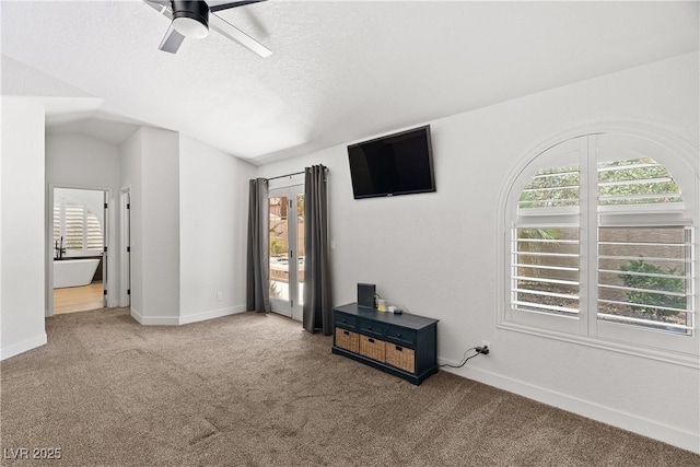 1990 Freeman Ct, Henderson, NV 89014 - carpeted empty room with a ceiling fan and a textured ceiling