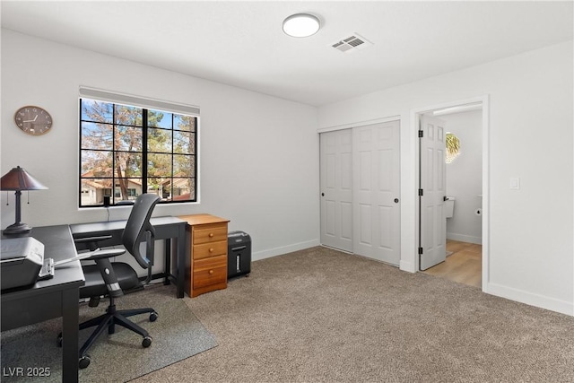 1990 Freeman Ct, Henderson, NV 89014 - office area featuring light colored carpet and baseboards