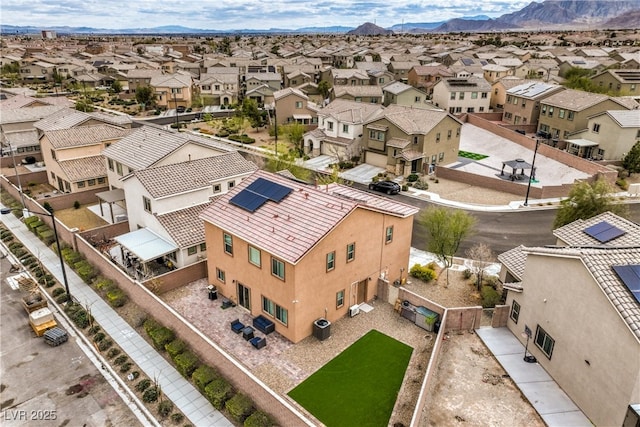 7948 Eastern Elk St, Las Vegas, NV 89149 - aerial view of residential area with a mountainous background