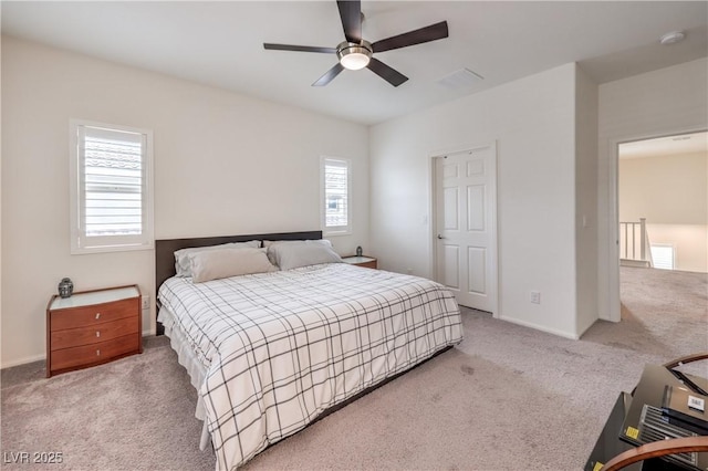 7948 Eastern Elk St, Las Vegas, NV 89149 - carpeted bedroom featuring ceiling fan and baseboards